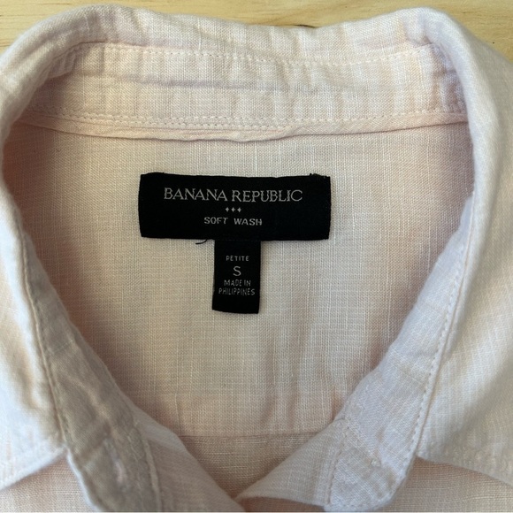 Banana Republic Button Up Shirt/Small-Petite - Picture 5 of 5